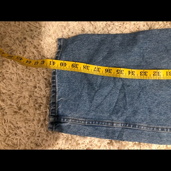 Vintage 90s Anchor Blue Mom Jeans Size 30 - Picture 5 of 7